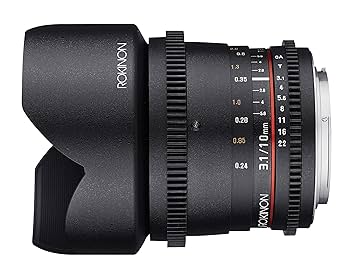Rokinon DS10M-C 10mm T3.1 Cine 広角レンズ Canon EF-S デジタル一眼レフ用 Amazon.co.jp: Rokinon DS10M-C 10mm T3.1 シネ広角レンズ Canon